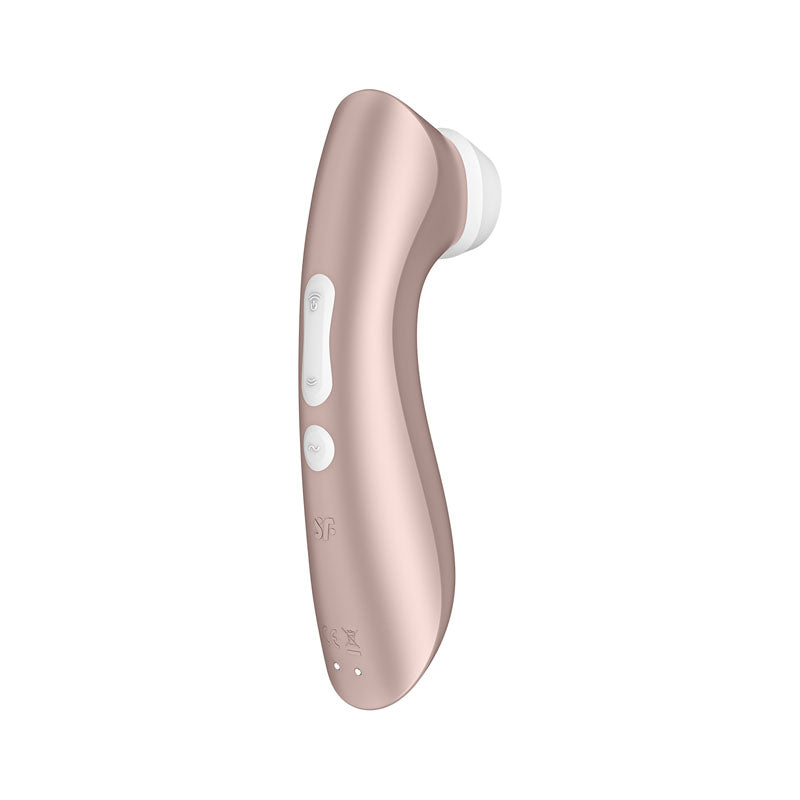 Satisfyer Pro 2+ - Touch-Free USB-Rechargeable Clitoral Stimulator with Vibration