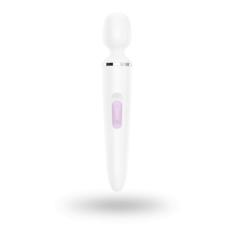 Satisfyer Wand-er Woman - White USB Rechargeable Massager Wand