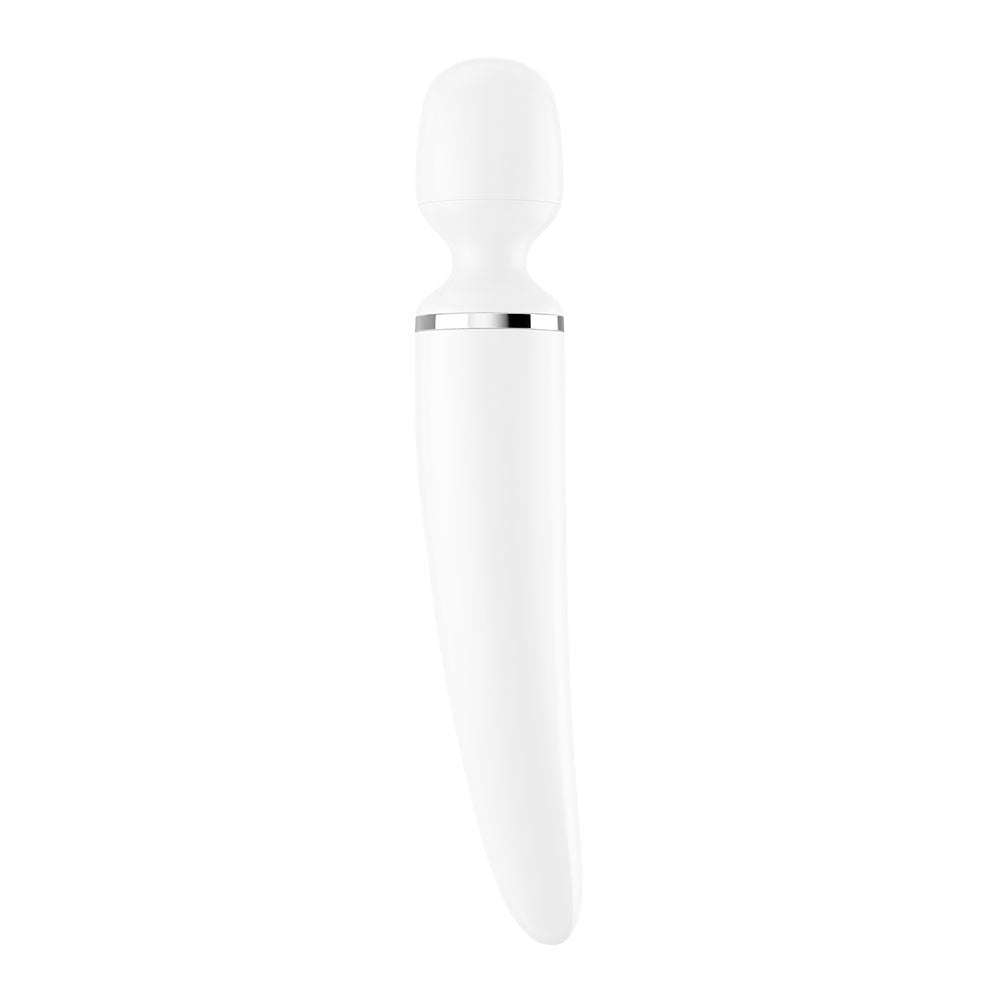 Satisfyer Wand-er Woman - White USB Rechargeable Massager Wand