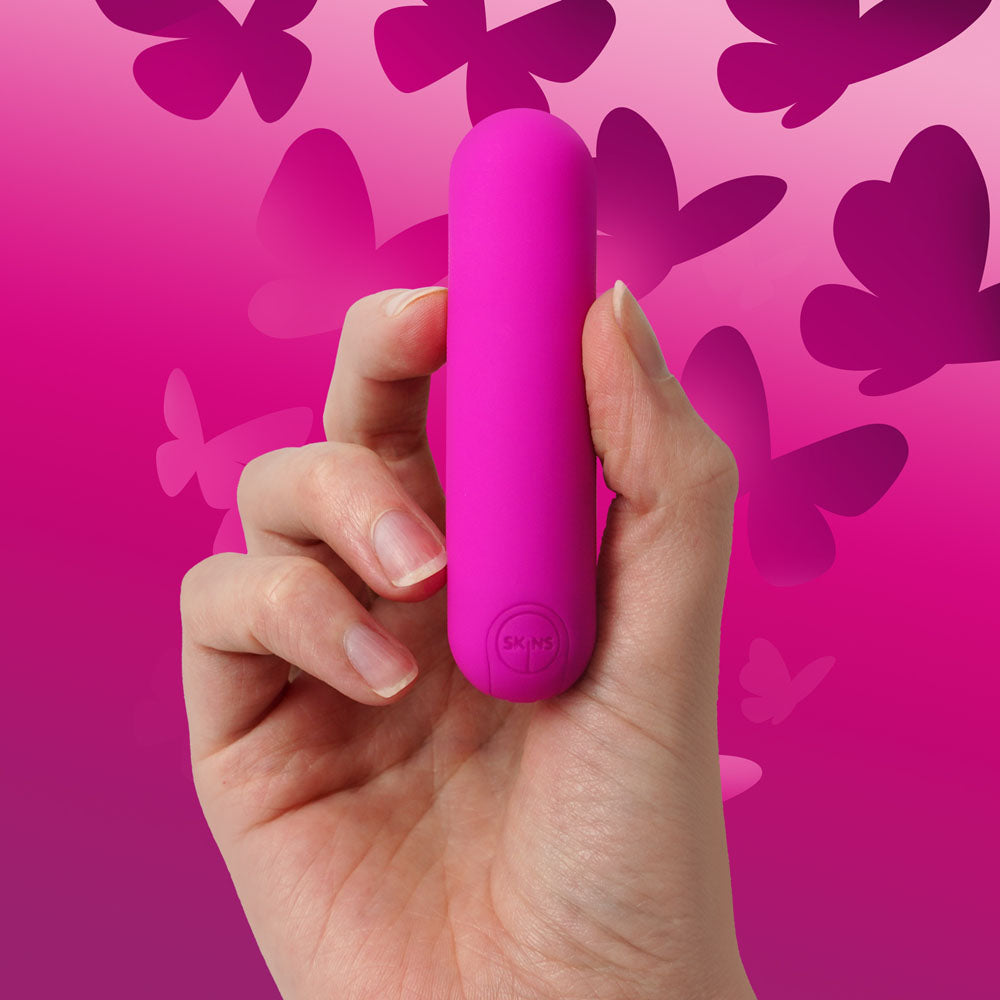 Skins Super Excite Rechargeable Pink Bullet