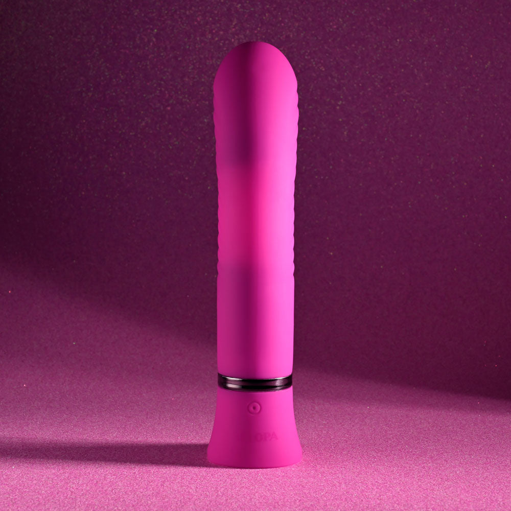 Selopa NEXT WAVE - Pink 16.4 cm USB Rechargeable Dual Vibrator