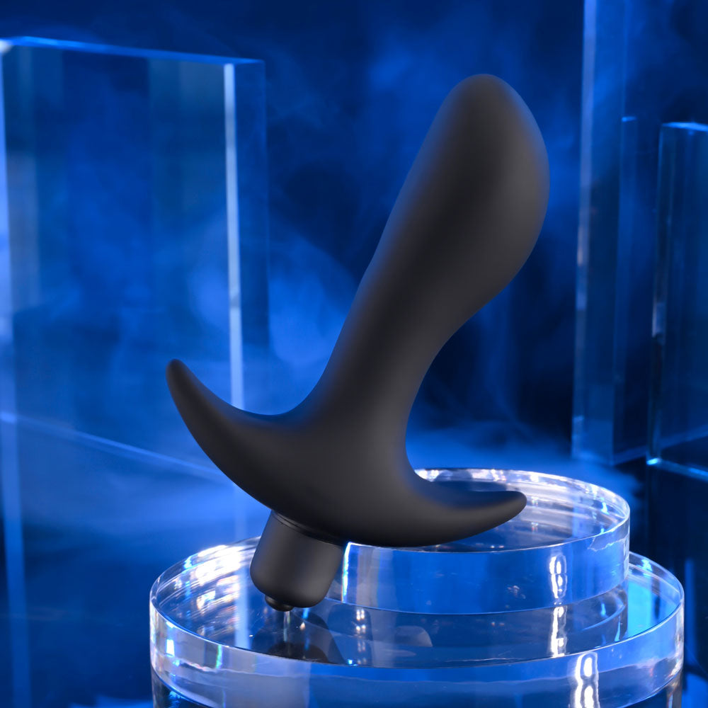 Selopa P-SPOT TRAINER - Black 12.7 cm Vibrating Prostate Massager