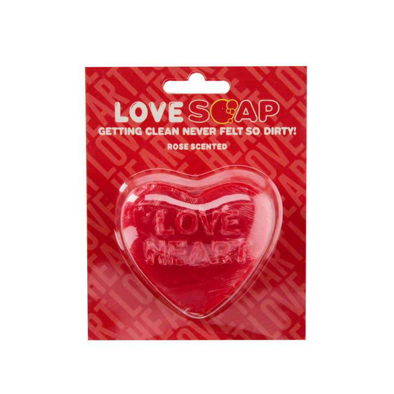 S-LINE Heart Soap - Love Heart - Rose Scented Novelty Soap