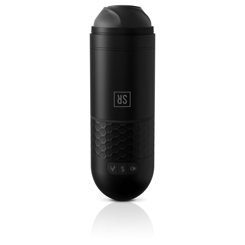 Sir Richards Control Power-Bator - USB Rechargeable Thrusting & Heating Masturbator with Audio