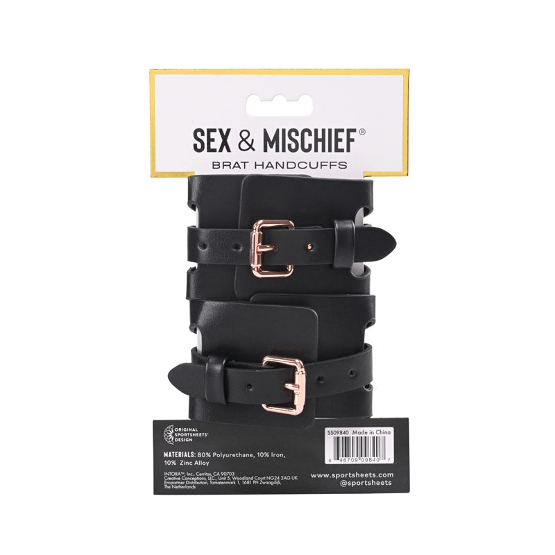 Sex & Mischief Brat Handcuffs