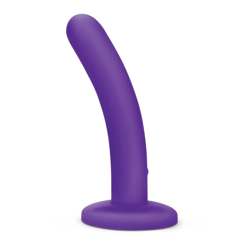 WhipSmart 5'' Slimline Rechargeable Vibrating Dildo