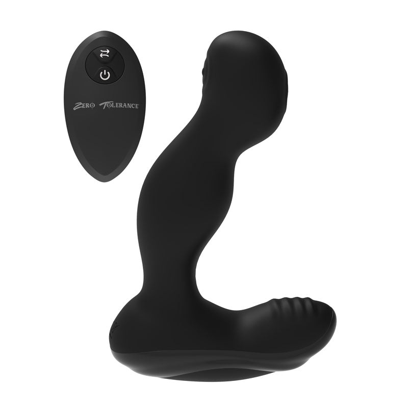 Zero Tolerance The One-Two Punch - Black USB Rechargeable Prostate Massager