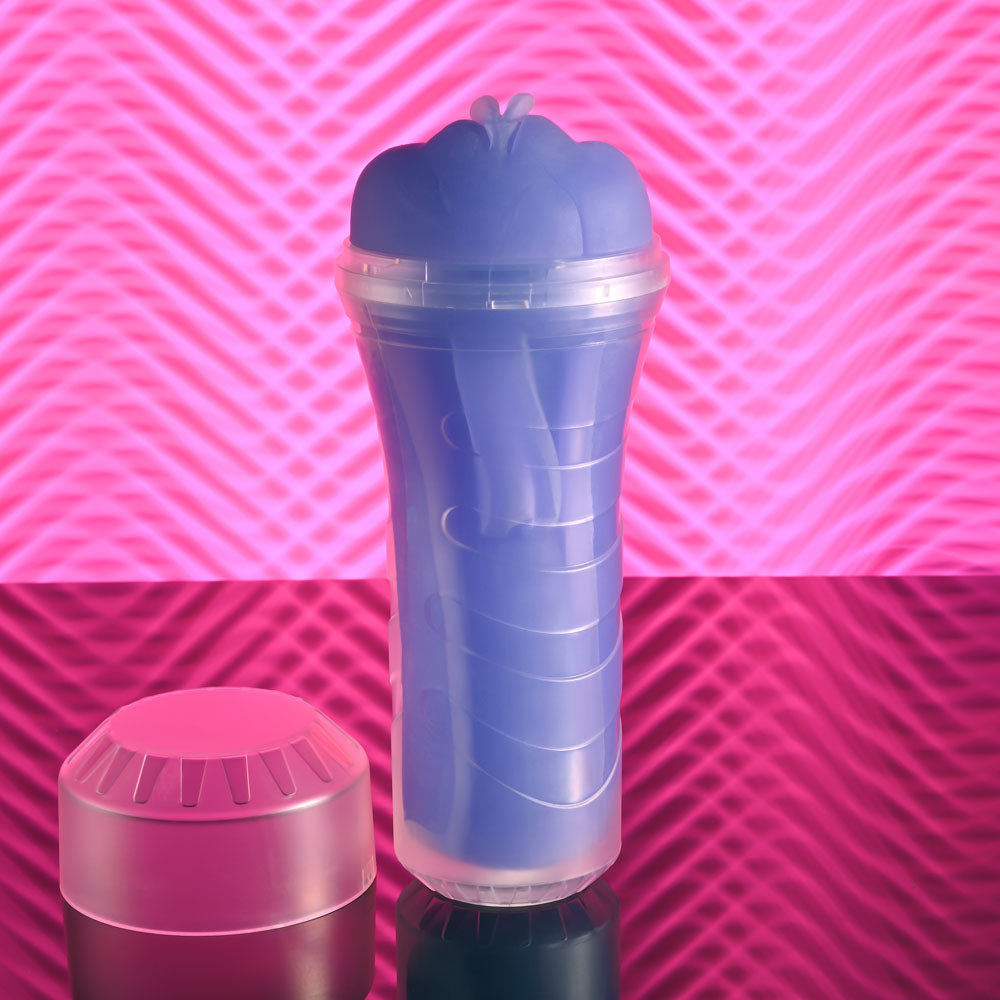 Zero Tolerance POP ON THE GLOW - Glow in Dark Purple Vagina Stroker