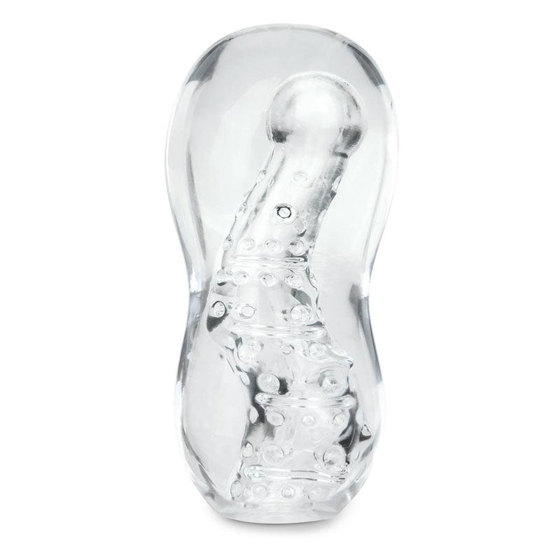 Zolo Gripz - Wavy - Clear Stroker Sleeve